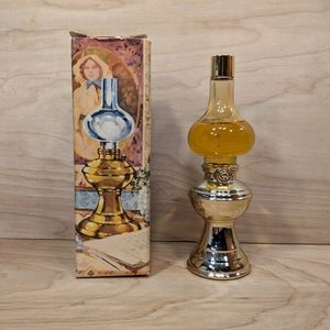 2/3 full Avon 1970s Charisma Glass Unicorn Perfume. Bottle measures approx. 5.75